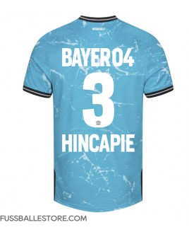 Günstige Bayer Leverkusen Piero Hincapie #3 3rd trikot 2023-24 Kurzarm